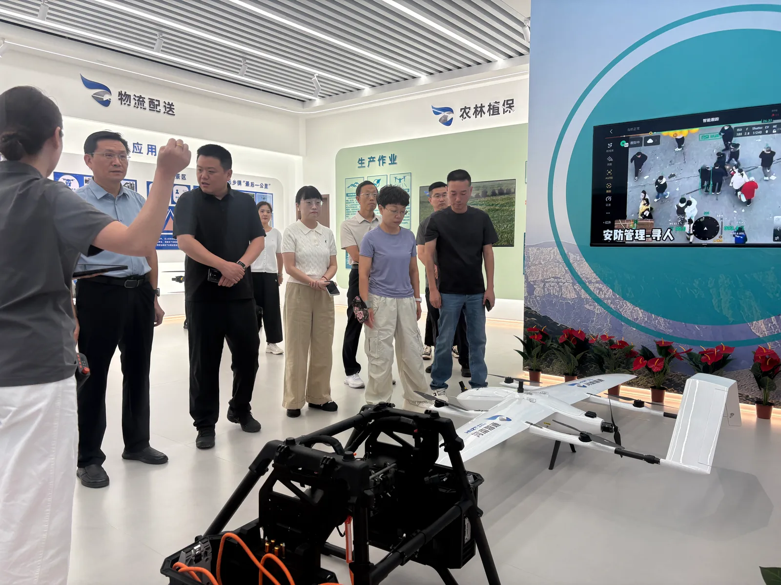 沁阳市委领导莅临河南智通调研低空经济发展